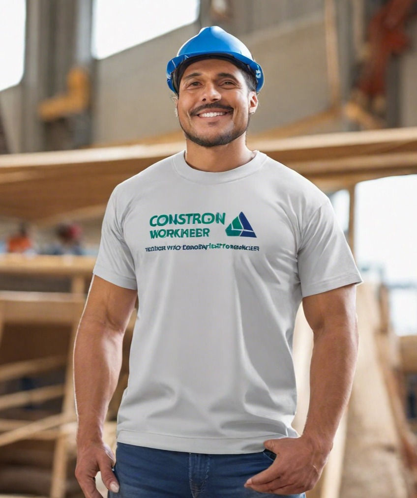 Custom Shirt For Construction Worker