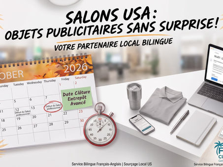 Salons USA  Objets Publicitaires Sans Surprise 