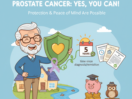 Life Insurance After Prostate Cancer: What You Need to Know