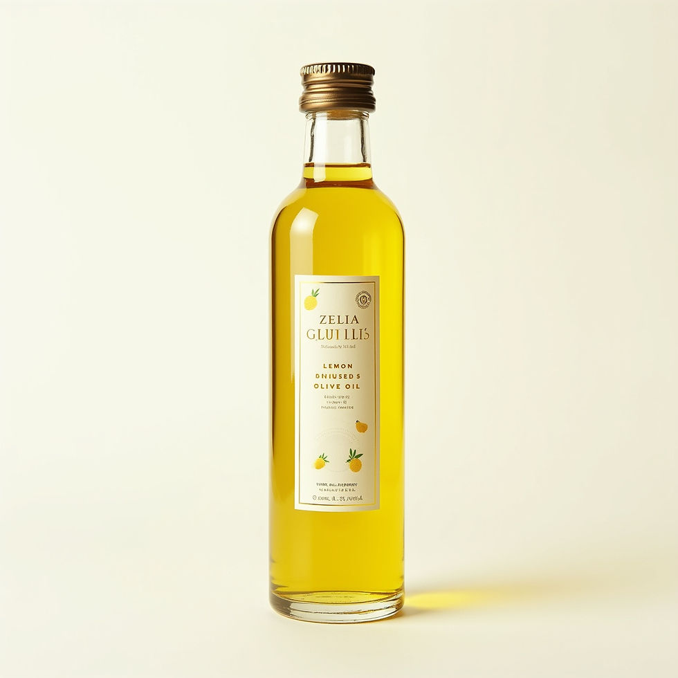 Lemon Infused Olive Oil