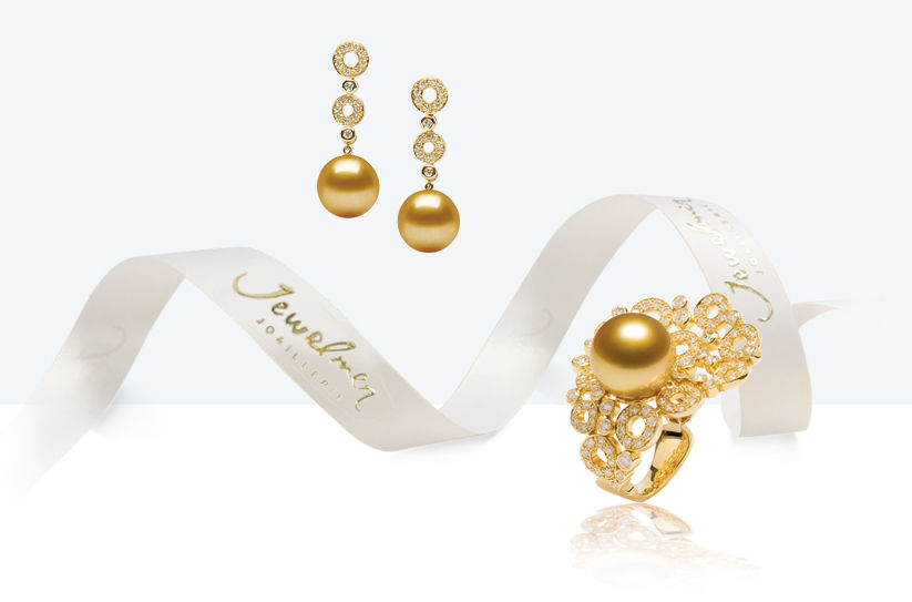 Bollicine Golden South Sea Pearls