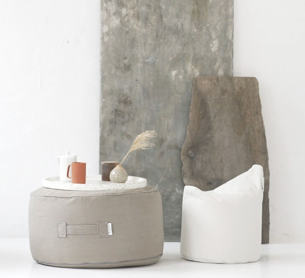 Thumbnail: Tiny Moon NOAH Pouf INDOOR