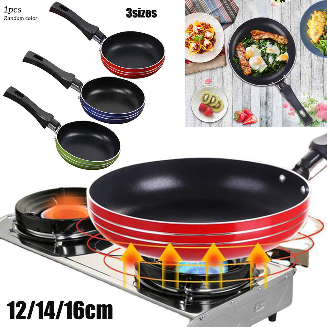 Mini frigideira antiaderente de 12 cm/14 cm/16 cm – Utensílio de cozinha para