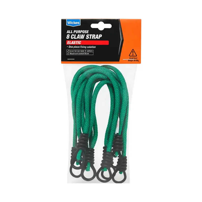 Wickes All Purpose 8-Claw Elastic Strap