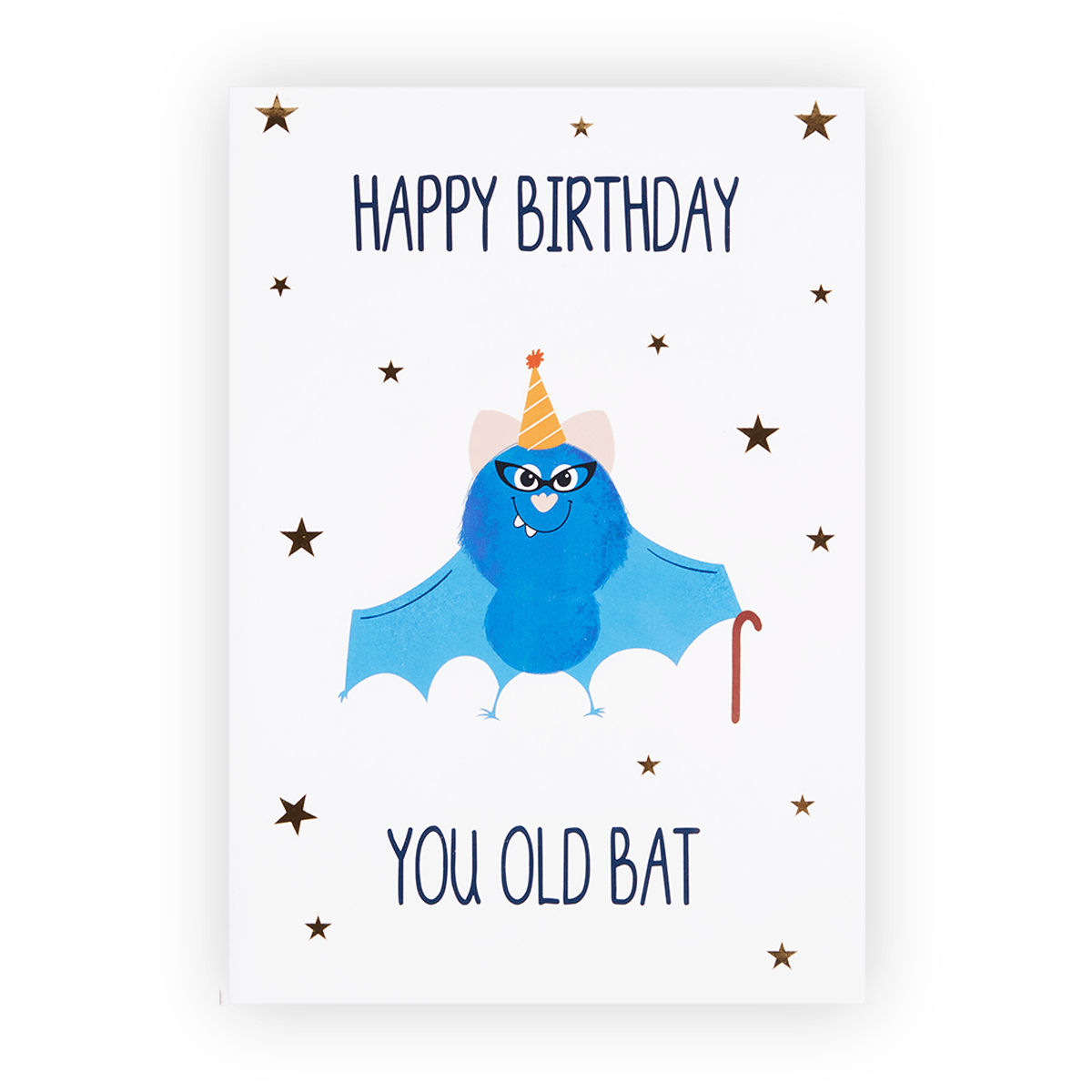 Birthday Card – Old Bat