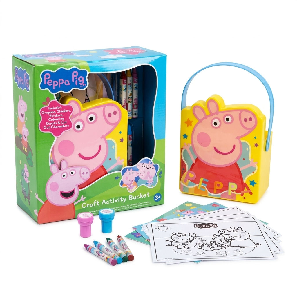 Peppa Pig Craft Activity Bucket