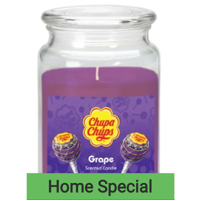 Chupa Chips Scented Candle - Grape 510g