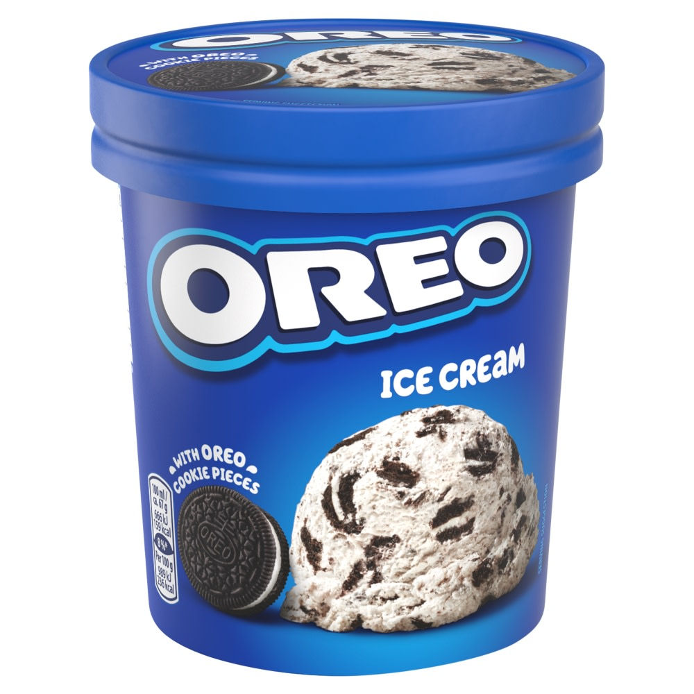 Oreo Ice Cream with Oreo Cookie Pieces 425ml - BBE:01/28