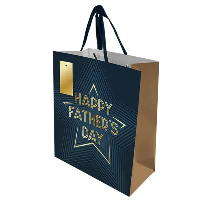 Father's Day Large Gift Bag - Happy Father's Day