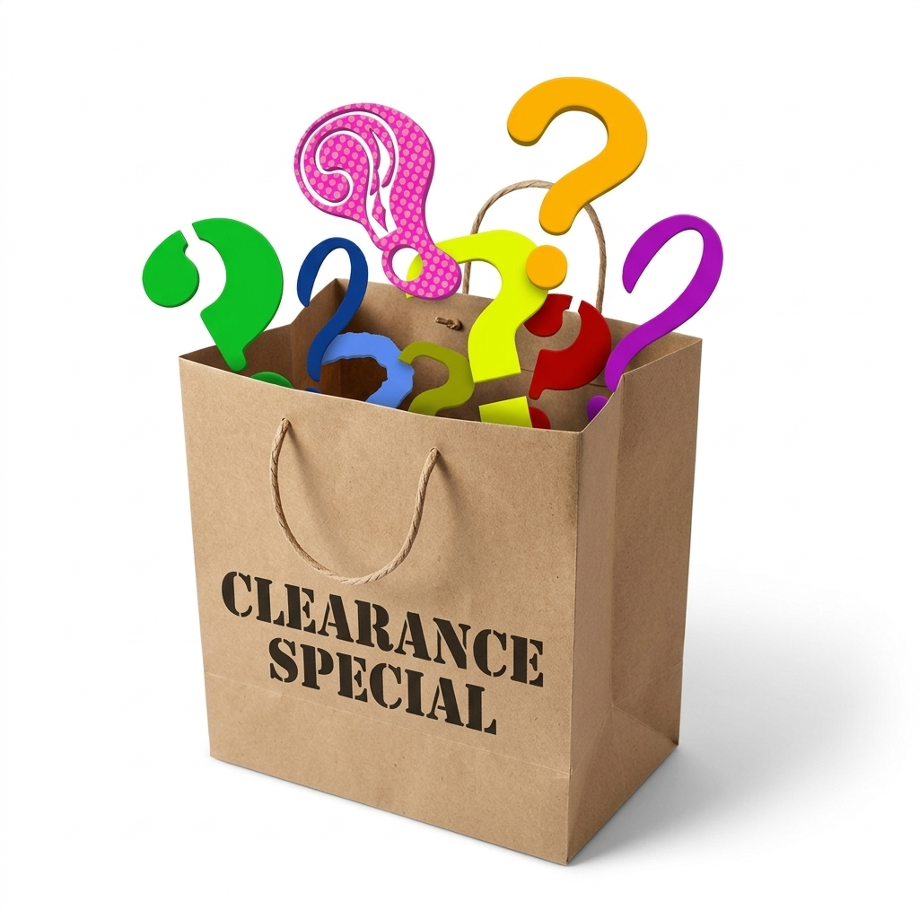CLEARANCE SPECIAL BAG - MYSTERY ITEMS TOTAL RRP:£5 PLUS!