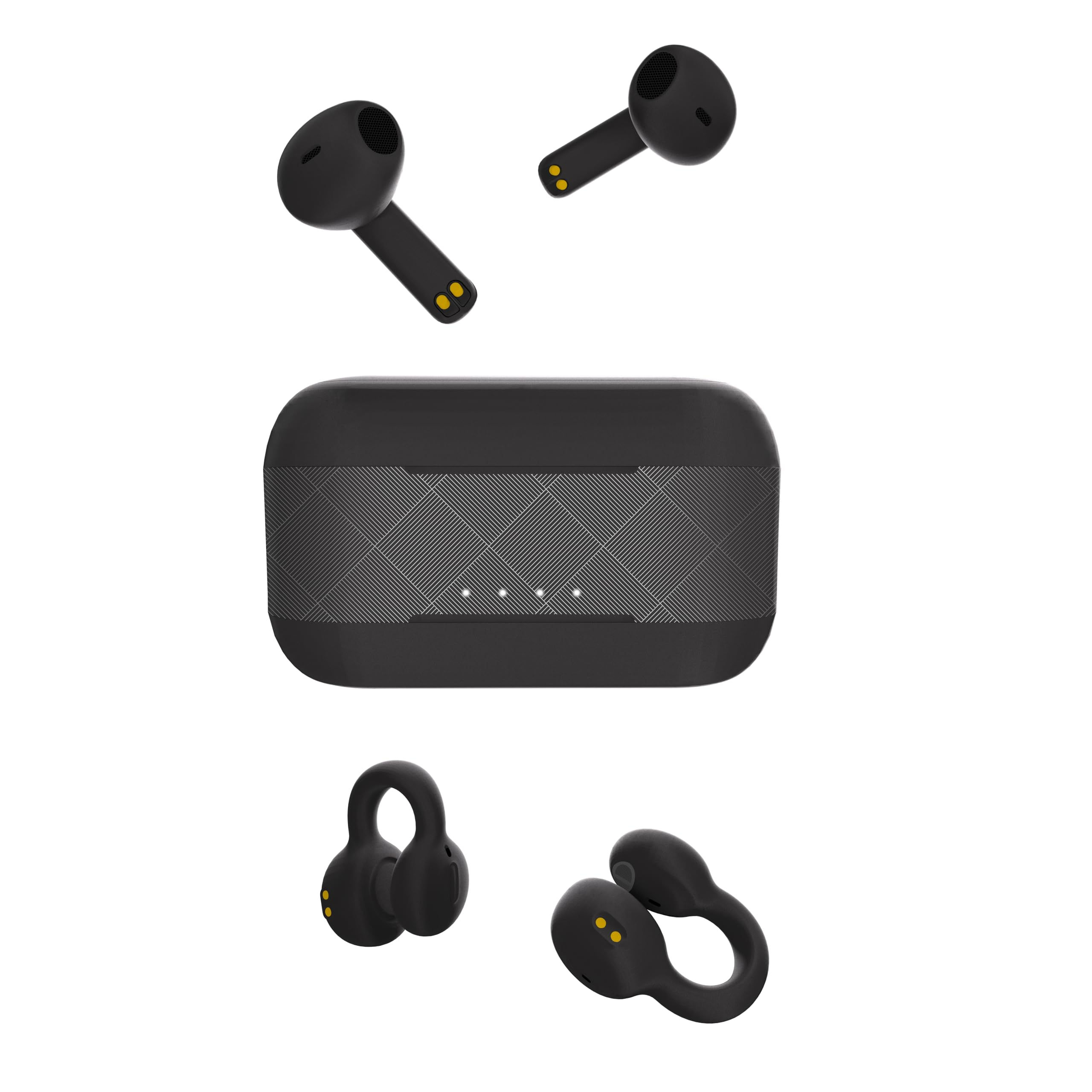 GAGAAL Open Ear Wireless Headphones Over Ear Headphones Pairs 48 Hours Battery L