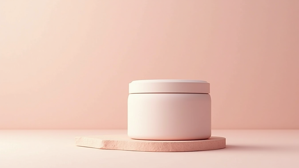 Close-up view of a photorealistic 3D rendered product on a minimalist background