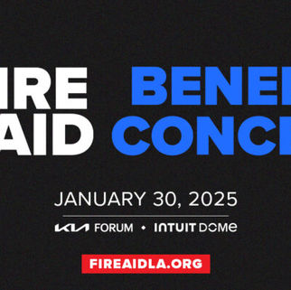 FIREAID L.A. BENEFIT CONCERT ANNOUNCED FOR JANUARY 2025