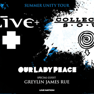 Collective Soul & +LIVE+ Reunite for 2025 Co-Headlining ‘Summer Unity Tour’