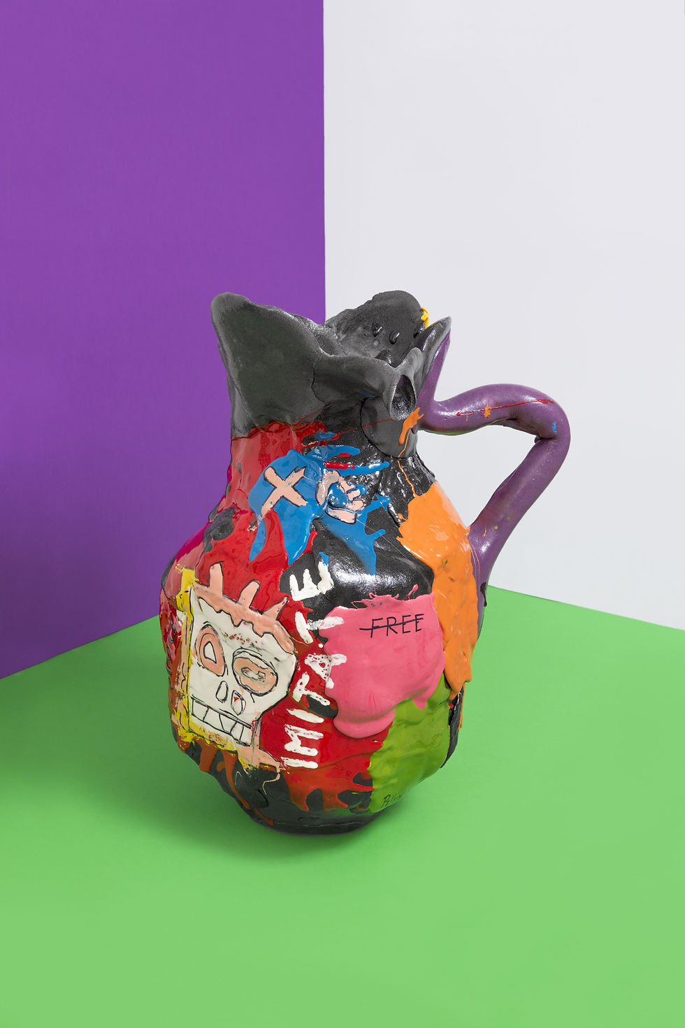 @ Vase - Basquiat 2