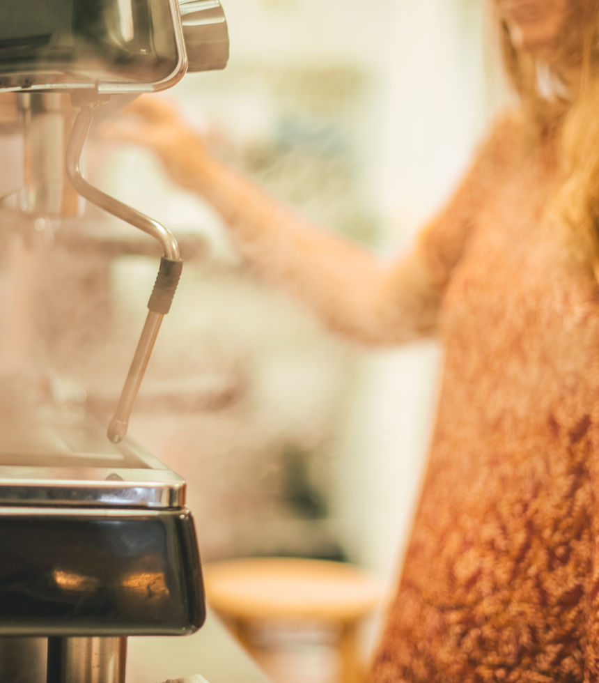 Coffee training session