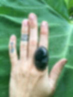 Thumbnail: The Moss Agate and Fern Ring