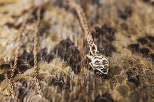 The Devil Pendant // Necklace or Keychain | silverstallion