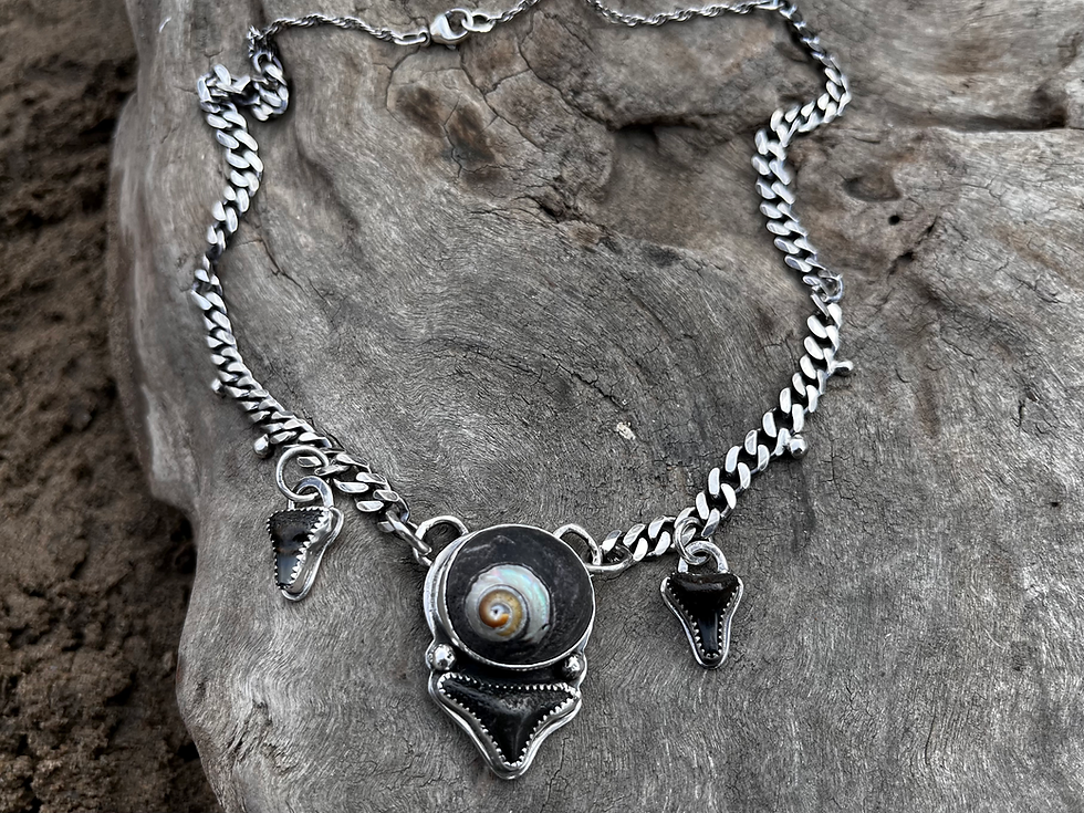 Thumbnail: The Moon Shark Necklace