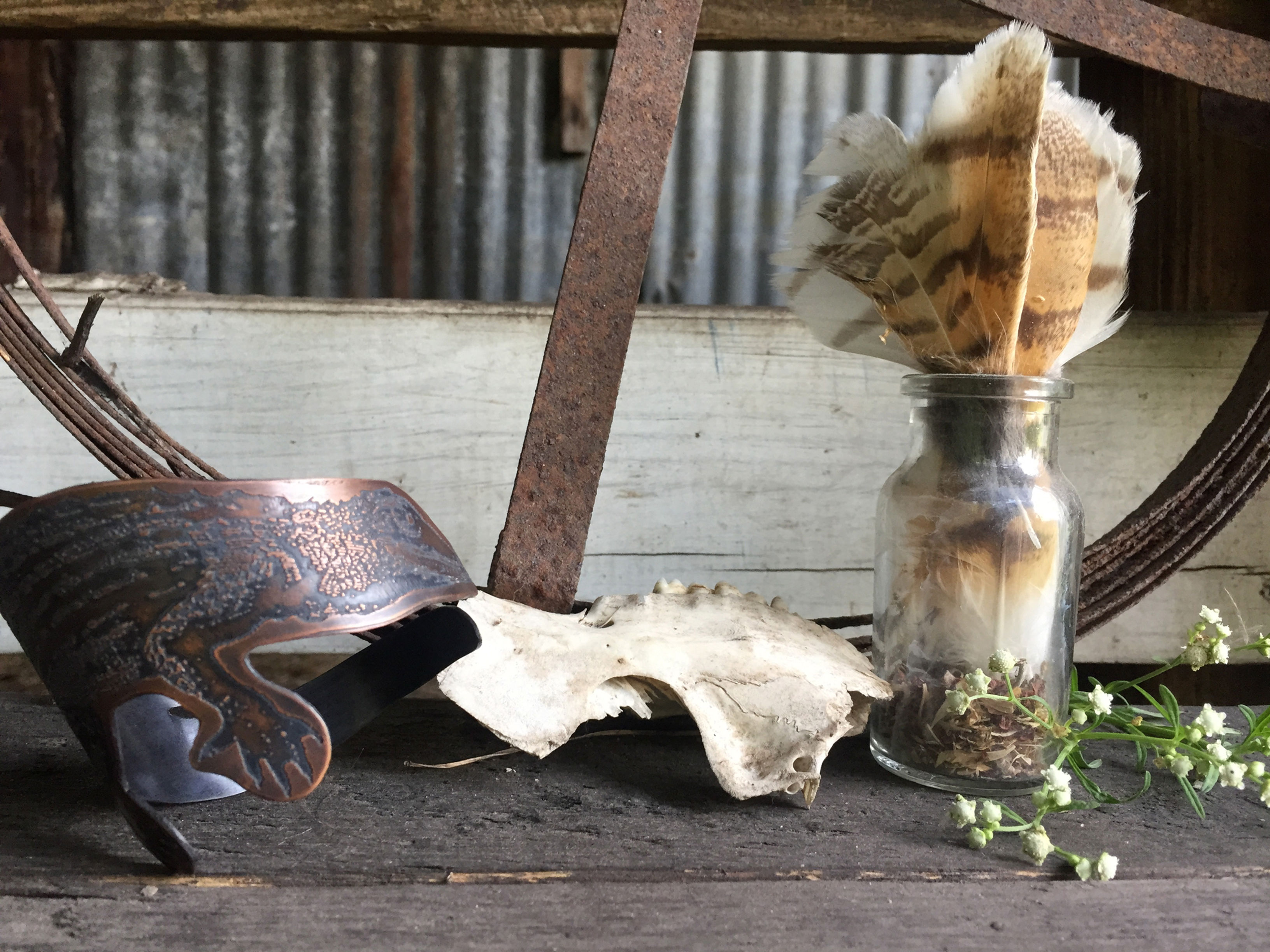 The Alligator Wrap Around Cuff // The Swamp