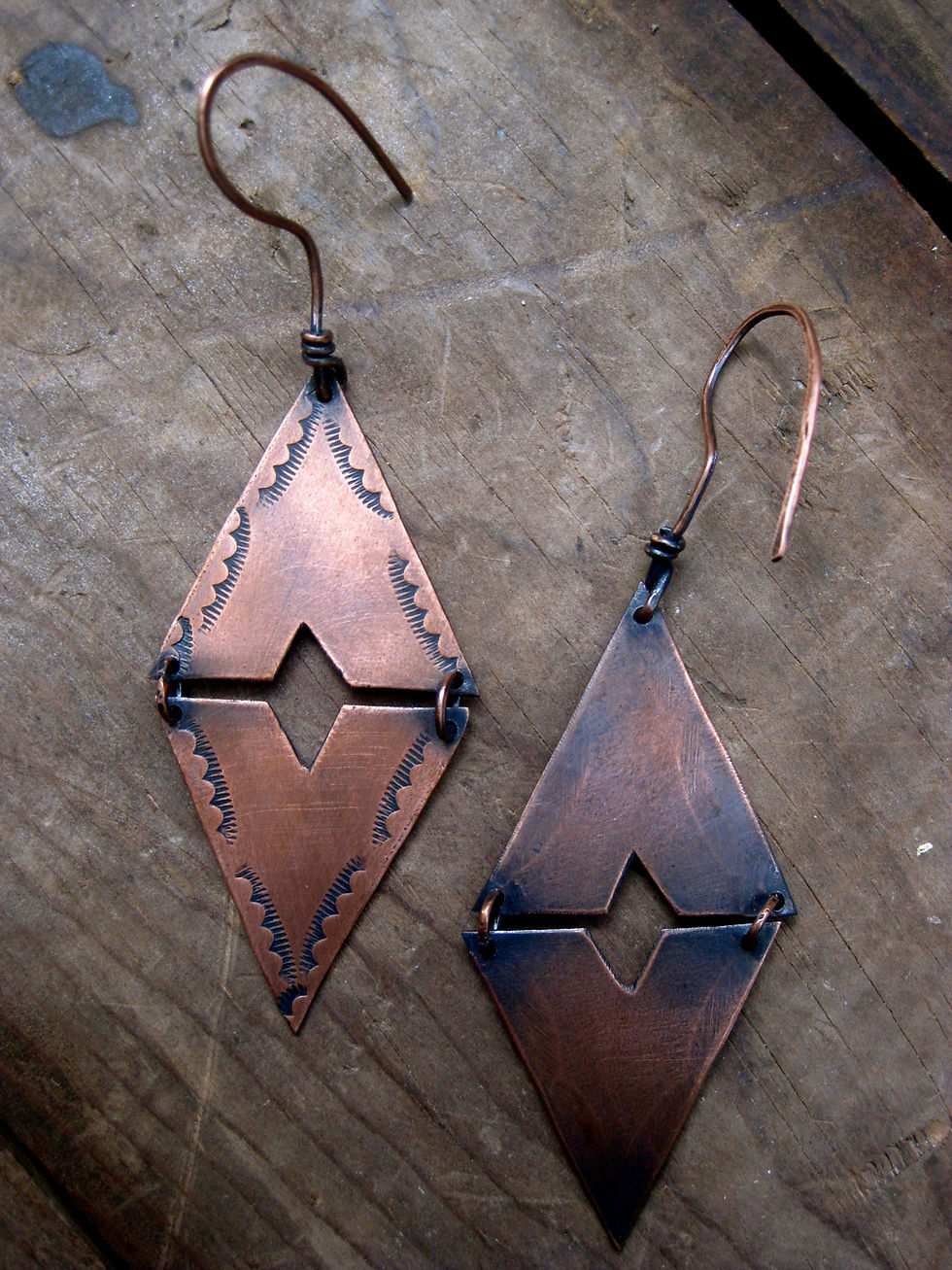 Thumbnail: The Saddle Blanket Earrings