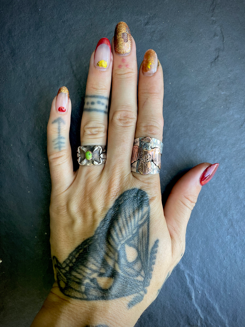 Thumbnail: The Vulture Shield Ring