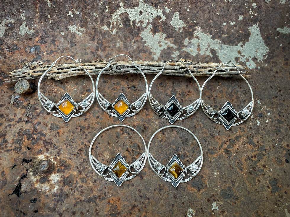 Thumbnail: The Amber Scorpion Venom Hoops