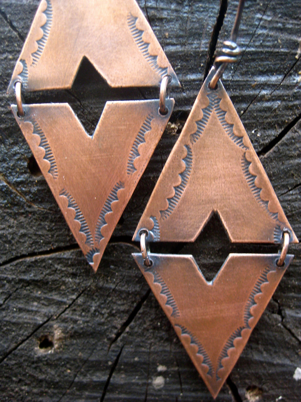 Thumbnail: The Saddle Blanket Earrings