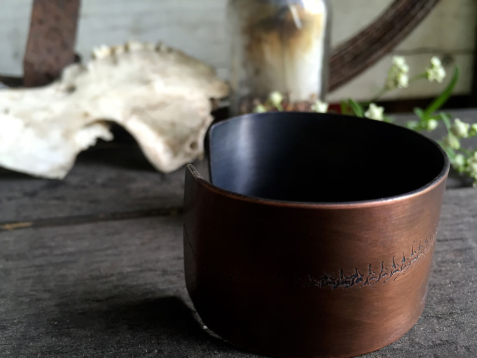 Thumbnail: The Alligator Bones Cuff // The Swamp