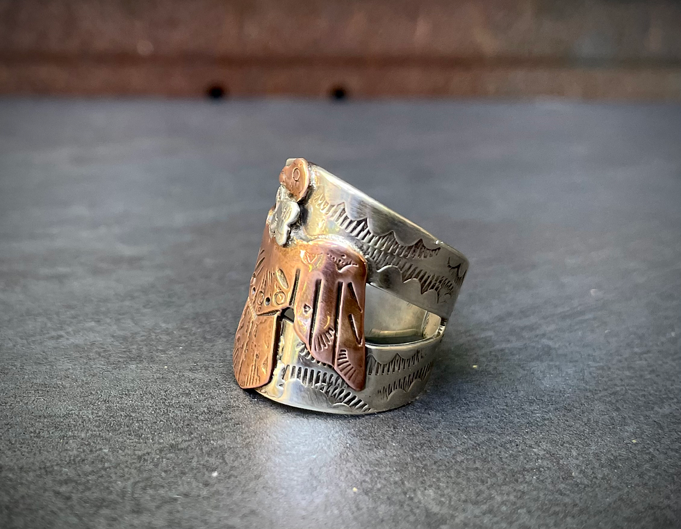 Thumbnail: The Vulture Shield Ring