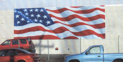 Flag Mural