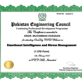Emotional Intelligence & Management | PEC By Muhamamd Hassaan