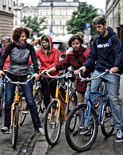 city bike tour preperation