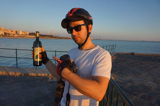 Robert and wine time