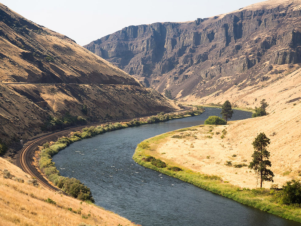 yakima river in summer
