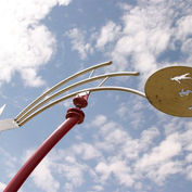 Rotating gallery image: Picture of sculpture titled Pinwheel