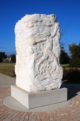 Rotating gallery image: Picture of sculpture titled Monument to Nature