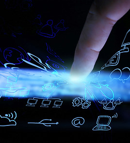 Touching Digital Interface