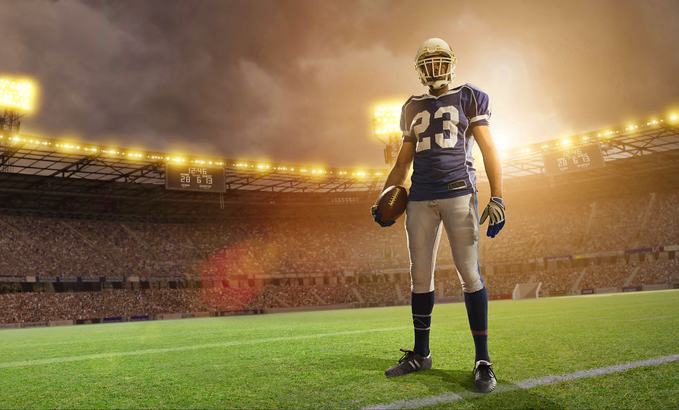 Football Player Portrait