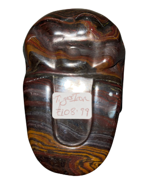 Thumbnail: Skull (Tiger Iron / Mugglestone)