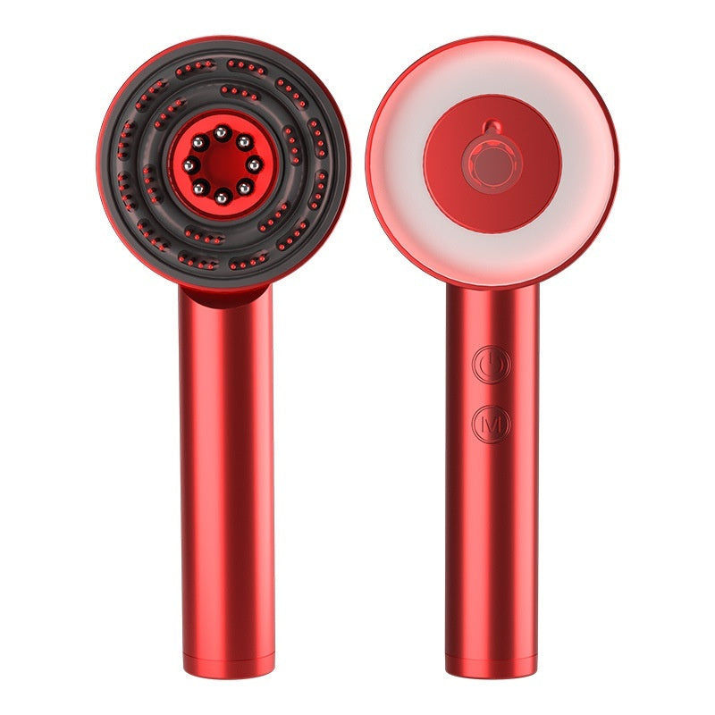 Thumbnail: Fluffy Comb Scalp Massager Infrared Hair Care And Beauty