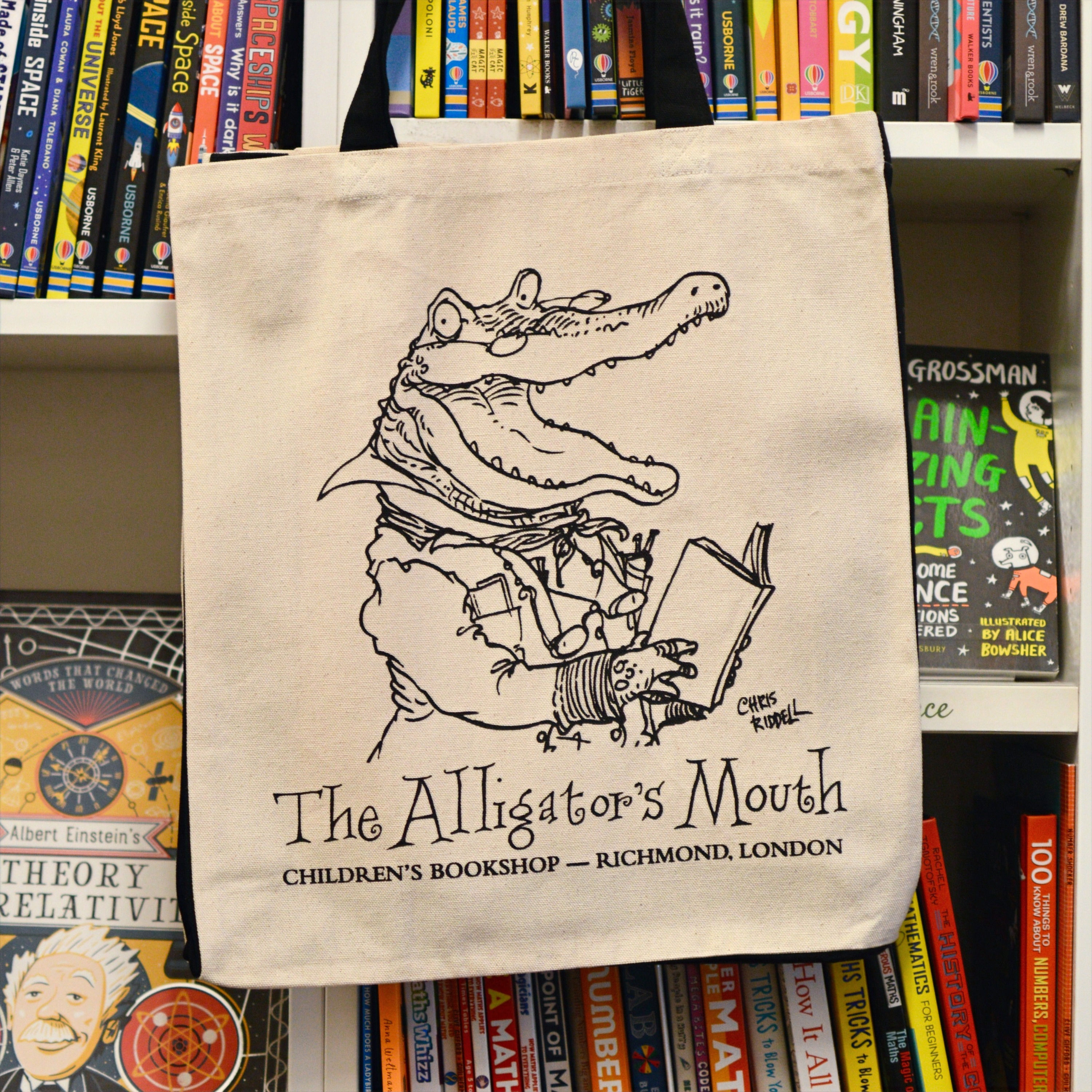 The Alligator's Mouth tote bag