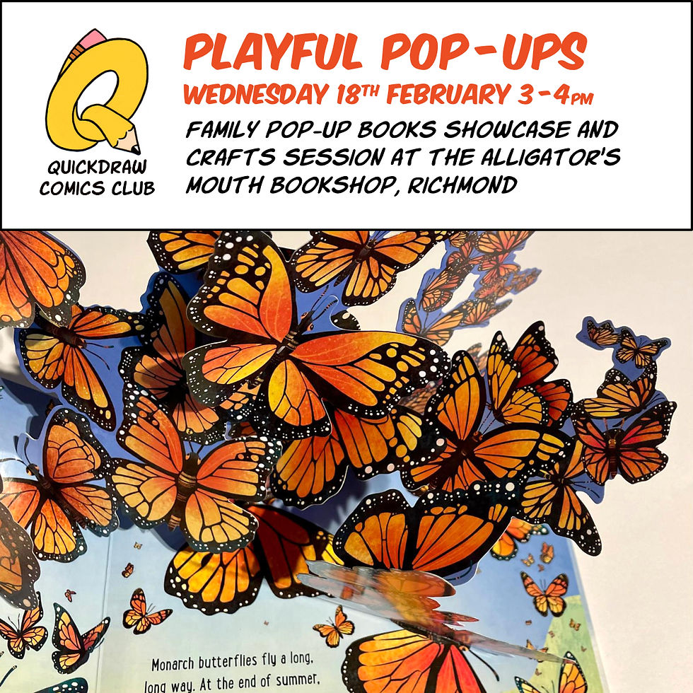 Half Term Comics Club: Playful Pop-Ups