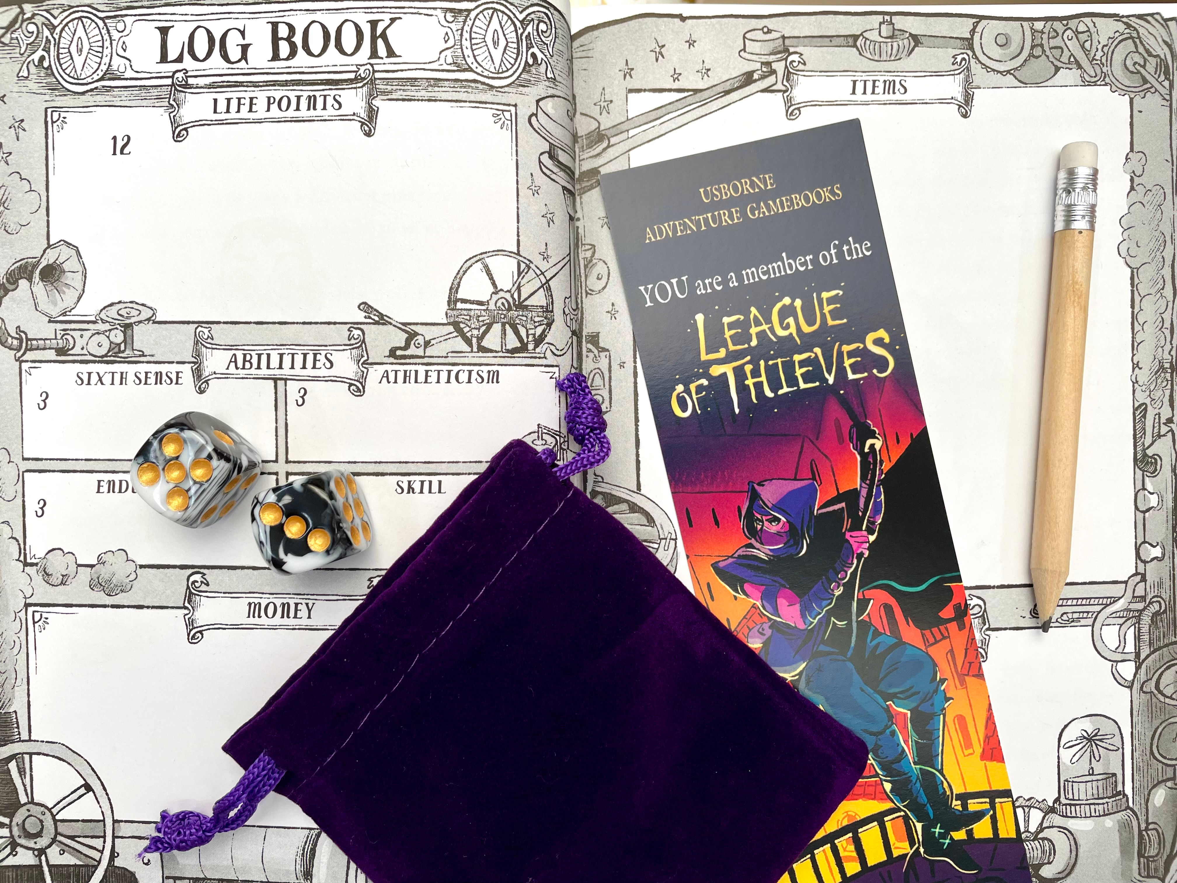 League of Thieves Adventure Gamebook Playthrough Thurs 10th Aug 3-4pm