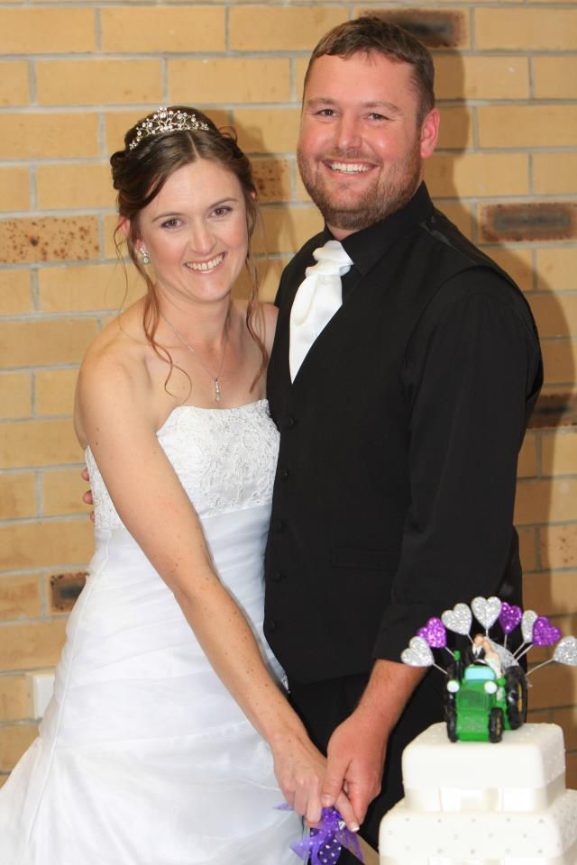 Mr and Mrs Mitchell and Nicole Rigby