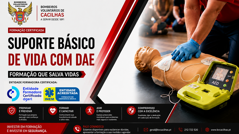 Curso de Suporte Básico de Vida com DAE