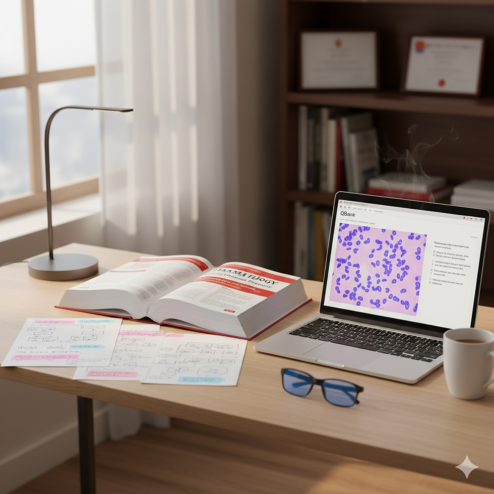 Last-2-Weeks Hematology Strategy (MRCP Part 1)