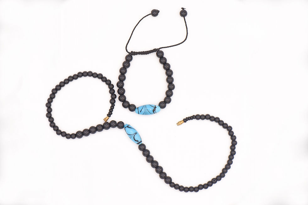 Miniatura: Bracelet et collier "Gaya" (lot)