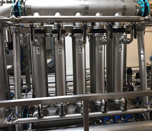 Crossflow Filtration system to purify and clarify it.