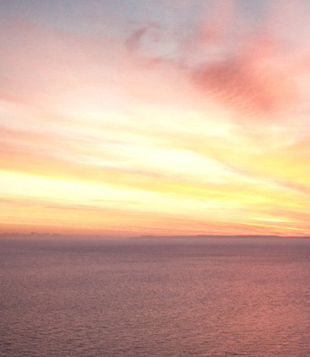pôr do sol